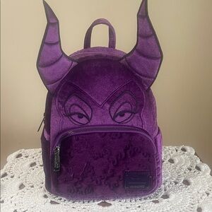 Loungefly Disney Villains Maleficient sleeping beauty Bag/Backpack NWT